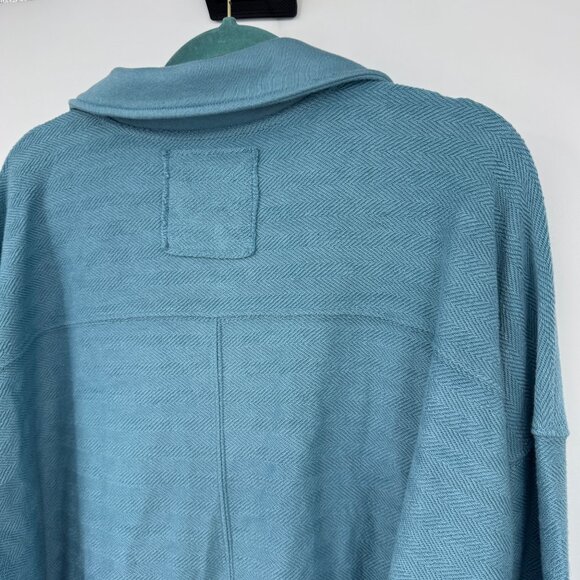 American Eagle Outfitters Henley Sweater for Women NWT woman’s size Medium Blue - Picture 11 of 14